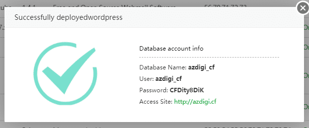 Lưu ý: Bạn cần lưu lại thông tin Database này để tiếp tục cấu hình ở Bước 3 nhé.